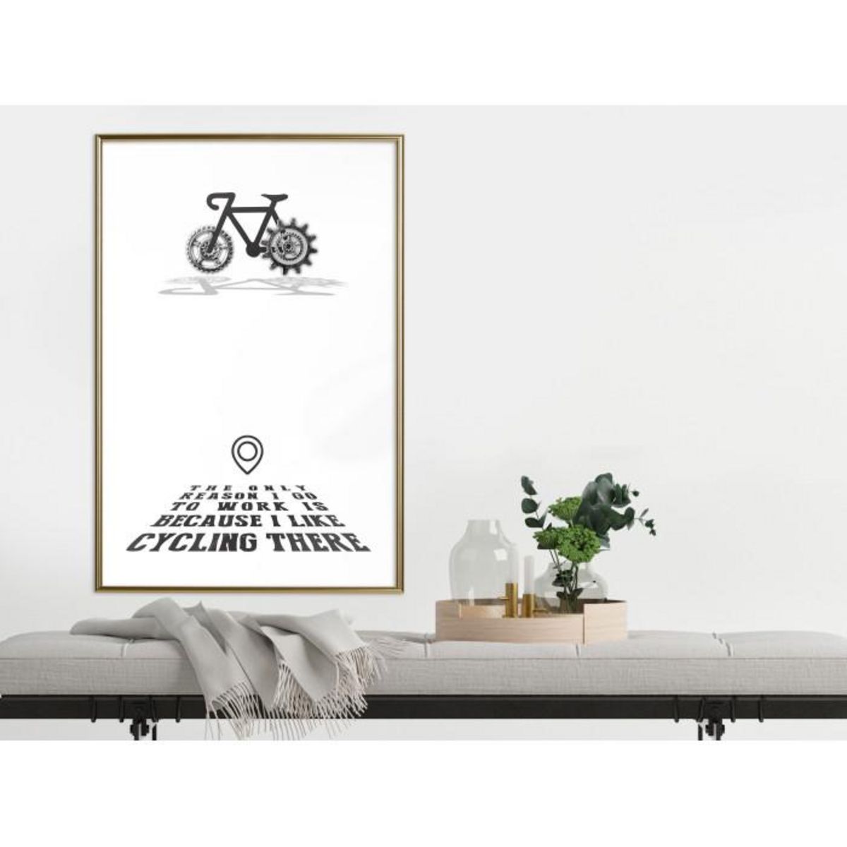 Paris Prix Affiche Murale Encadrée  Good Motivation