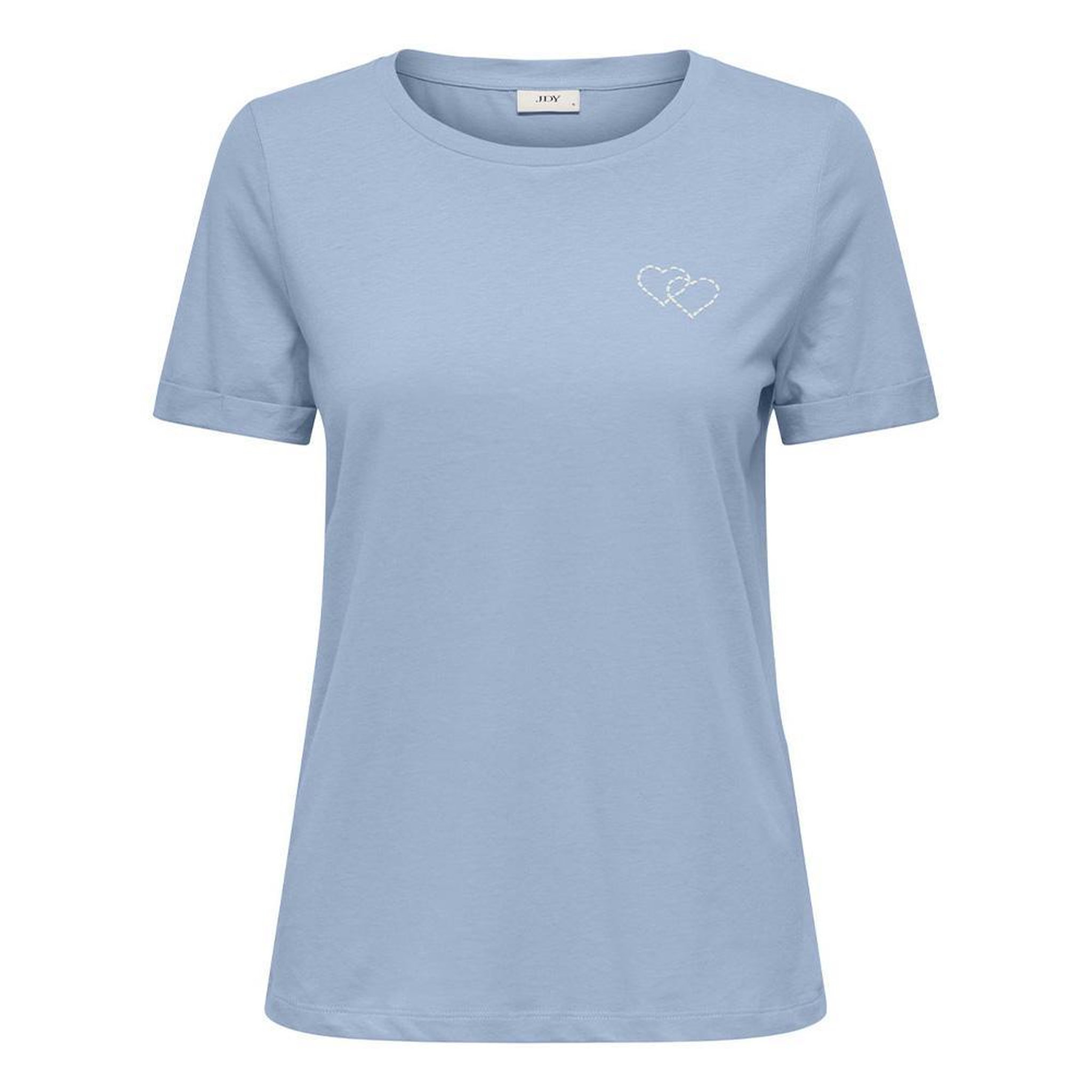 JACQUELINE DE YONG T-shirt Bleu Femme JDY Kitty. Coloris disponibles : Bleu