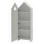 Voir la diapositive 4 : Paris Prix Pack - Étagère & Armoire 4 Niveaux  Casami  171cm Blanc & Menthe