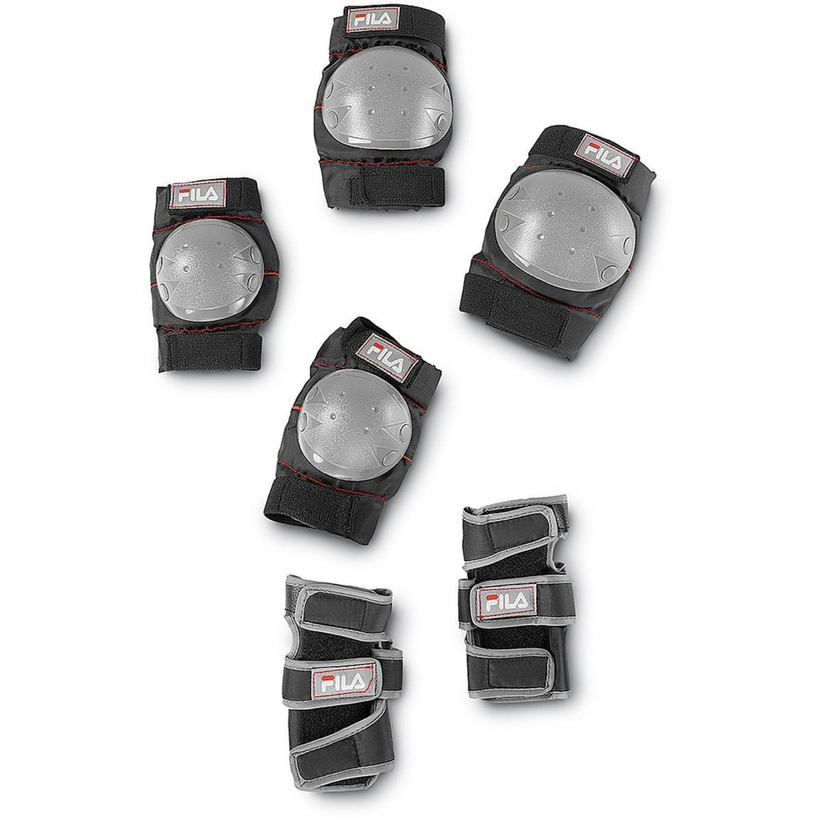 FILA Pack Fila jr j-one noir/rouge T32-36 + tripack+ casque