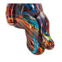 Voir la diapositive 5 : Paris Prix Ourson Nœud Pap en Résine  Psyco  25cm Multicolore