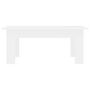 Voir la diapositive 4 : VIDAXL Table basse Blanc 100x60x42 cm Bois d ingénierie
