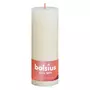 BOLSIUS Bolsius Bougies pilier rustiques Shine 4 pcs 190x68 mm Perle douce