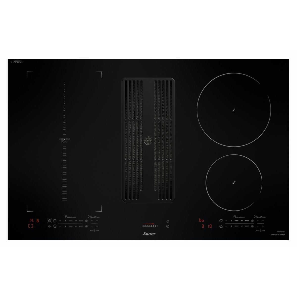 Sauter Plaque induction aspirante SPI2847BH Piano