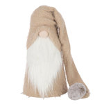 Paris Prix Père-Noël Gnome Déco  Hiver  60cm Beige