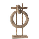 Paris Prix Cercle Vertical sur Socle  Valeria  68cm Naturel
