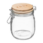 FIVE Bocal en Verre  Wording  0,75L Transparent