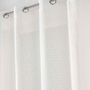 Voir la diapositive 2 : Paris Prix Rideau Voilage à Œillets  Cyrielle  140x240cm Blanc