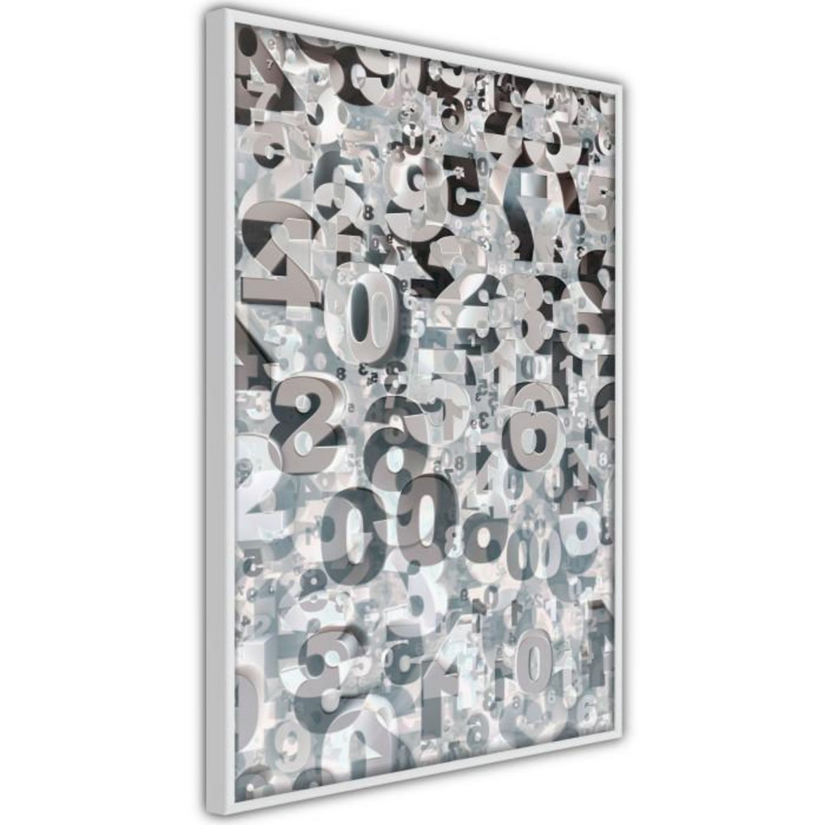 Paris Prix Affiche Murale Encadrée  Digits