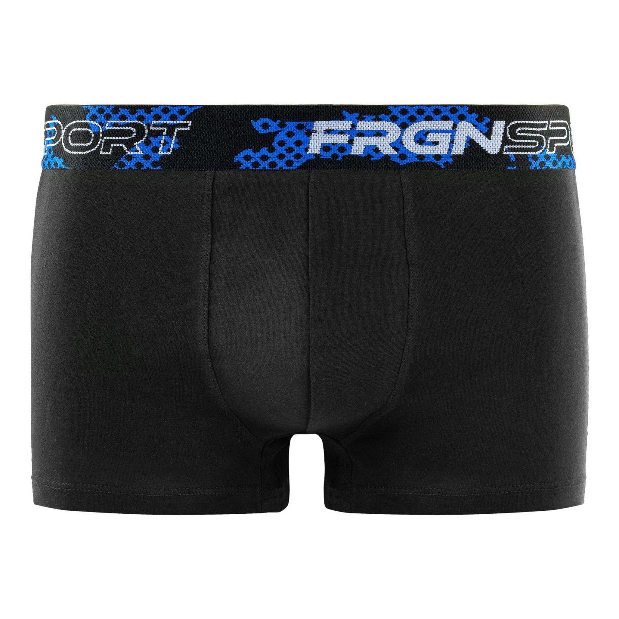 Voir la diapositive 3 : FREEGUN Lot de 4 boxers homme en coton Dynamic Tom