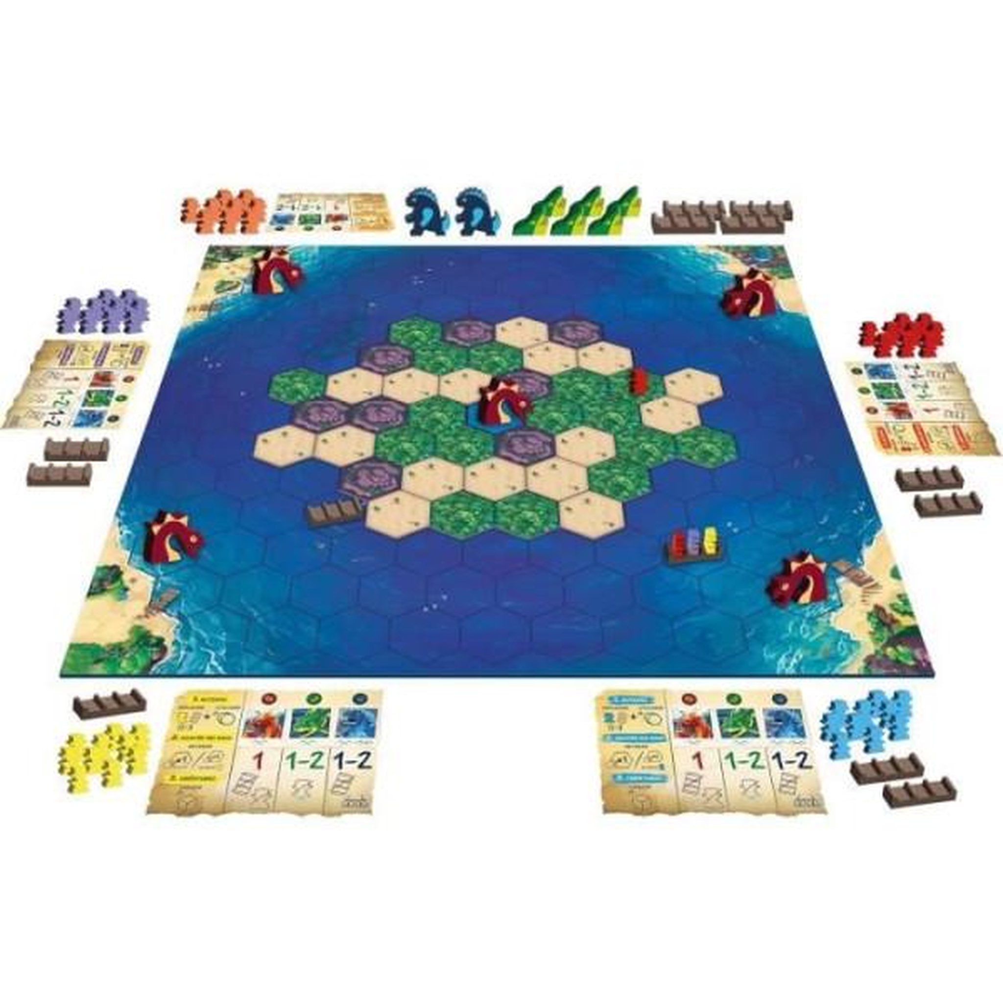 Voir la diapositive 5 : Asmodee Jeu de stratégie Asmodee Survive The Island