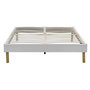 Voir la diapositive 3 : KING OF DREAMS Ensemble Sommier Tapissier et Matelas Soutien Très Ferme Haute