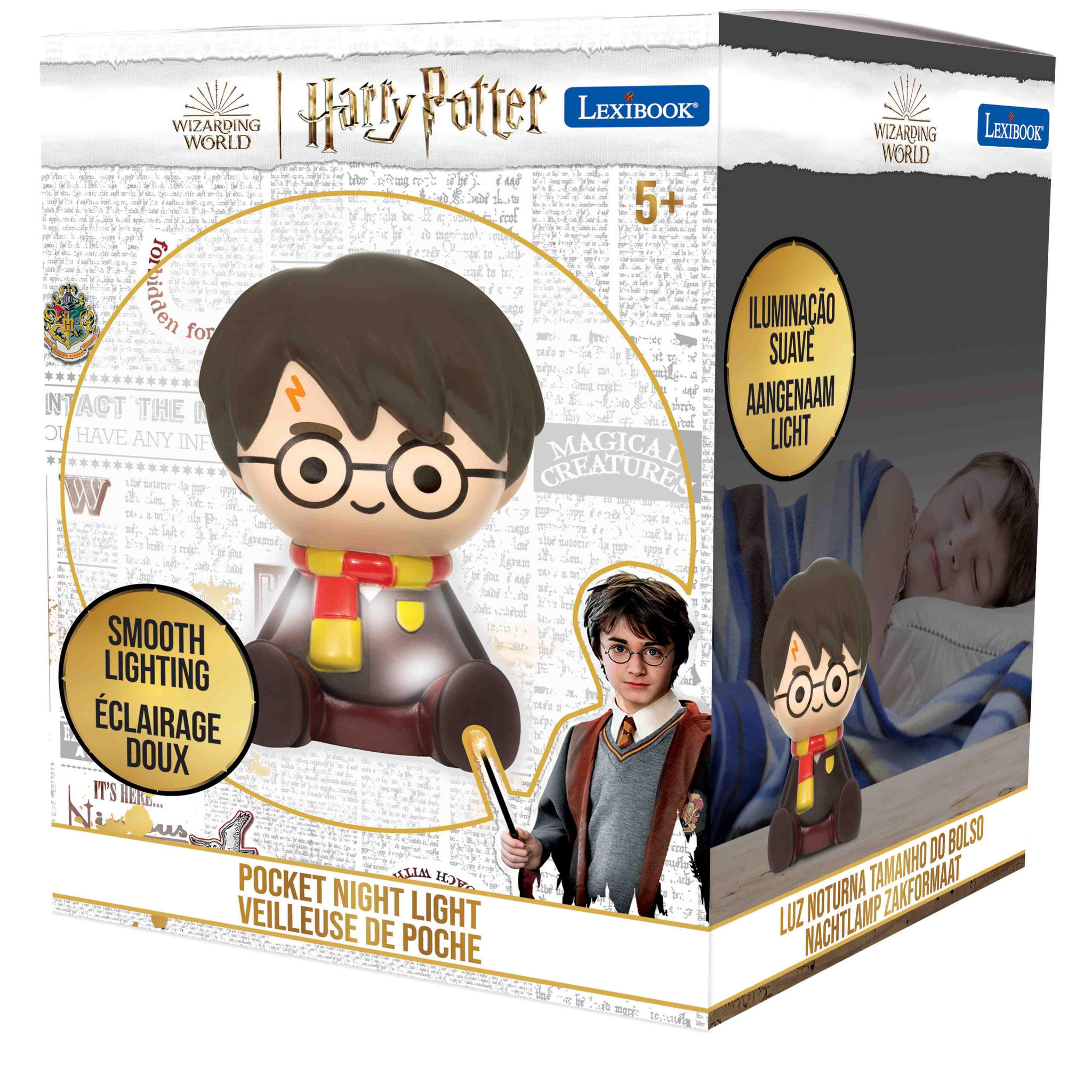 Voir la diapositive 5 : Lexibook Veilleuse Harry Potter en 3D avec variation de couleurs