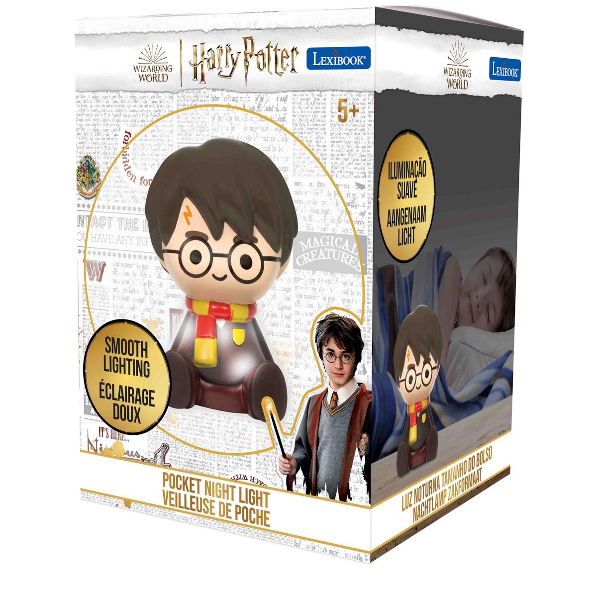 Lexibook Veilleuse Harry Potter en 3D avec variation de couleurs