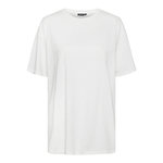 Pieces T-Shirt Blanc Femme Pieces Kitty. Coloris disponibles : Blanc