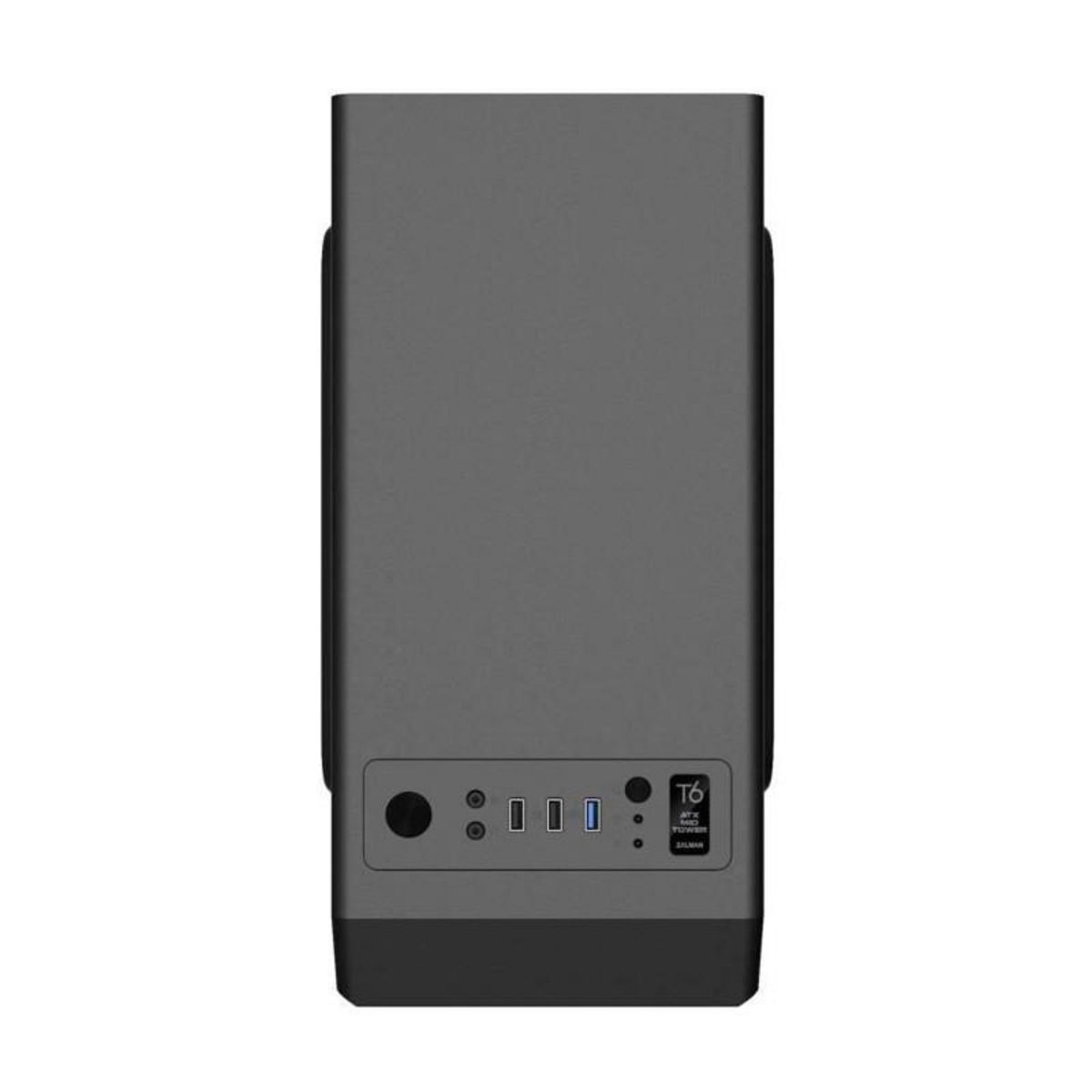 Zalman ZALMAN BOITIER PC T6 - Moyen Tour - Noir - Format ATX T6BK