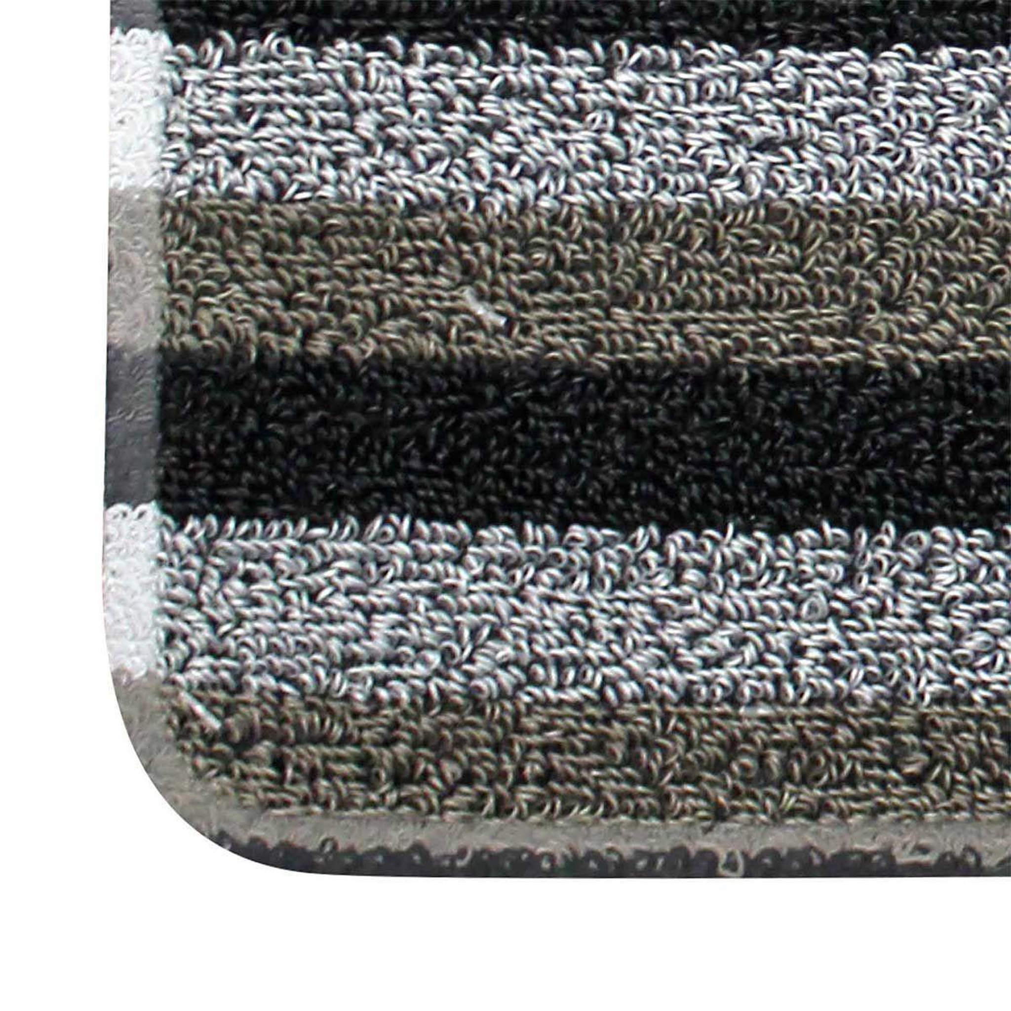 Voir la diapositive 2 : Douceur d'Intérieur Tapis Rectangle Déco  Marvin  45x75cm Gris