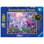 Voir la diapositive 1 : RAVENSBURGER RAVENSBURGER Magical Unicorn Night, 200pcs. XXL
