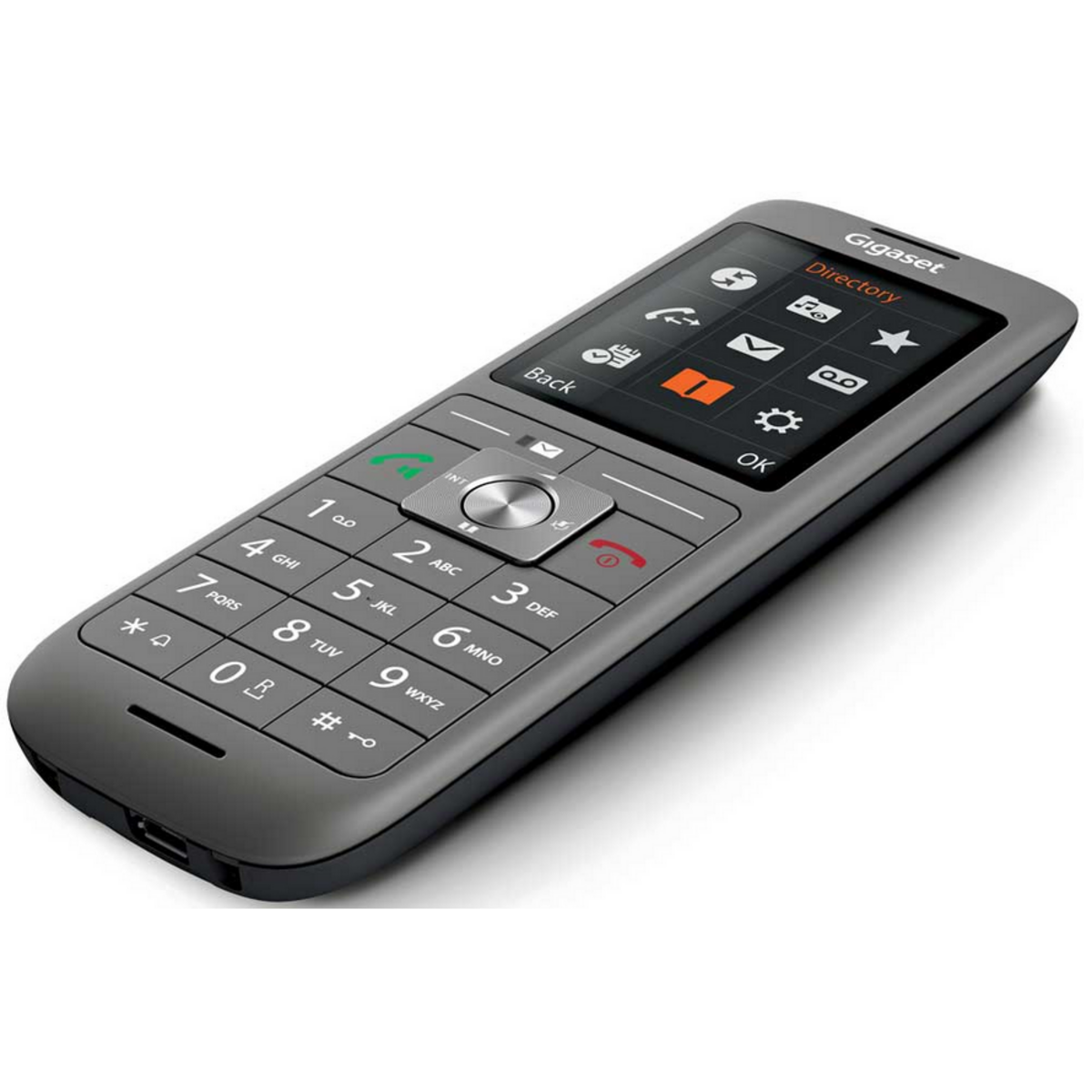 GIGASET Téléphone sans fil trio dect noir avec répondeur - gigacl660atrio