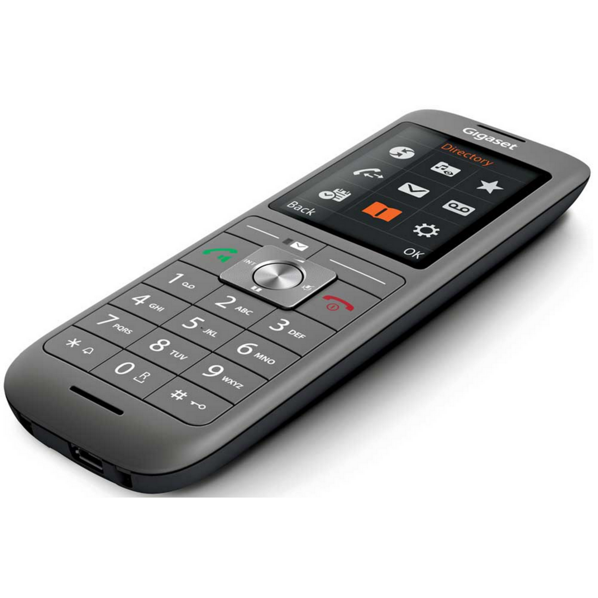 GIGASET Téléphone sans fil trio dect noir avec répondeur - gigacl660atrio