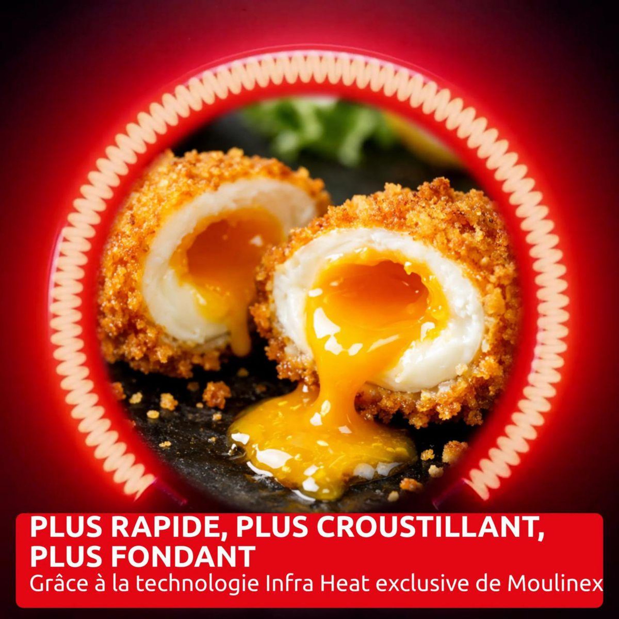 Voir la diapositive 4 : MOULINEX Friteuse sans huile Ever Fry Dual Flex EZ9278F0