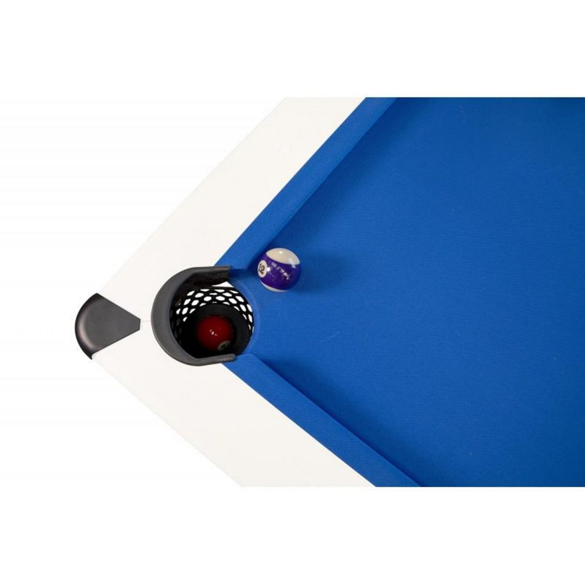 PLAY4FUN Billard Américain HARMONY 6Ft - 206,5 x 116,5 x 80 cm avec accessoires - Couleur Ivoire