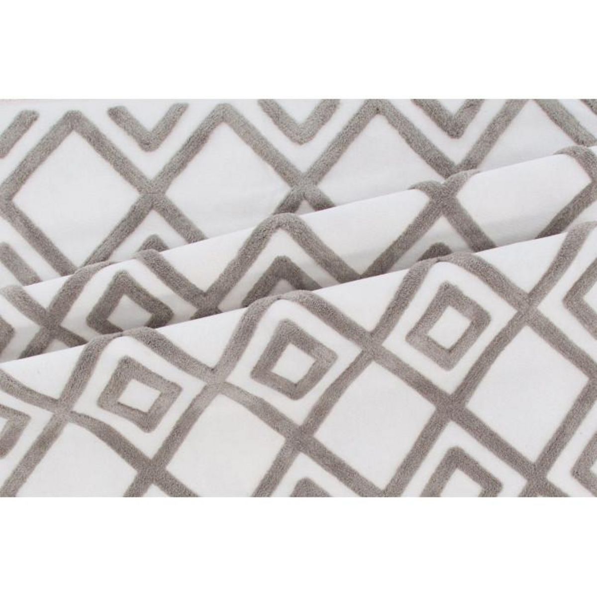 Paris Prix Tapis Design avec Franges  Towa  160x230cm Marron