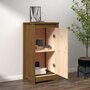Voir la diapositive 1 : VIDAXL Buffet marron miel 39x35x80 cm bois massif de pin