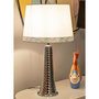 Voir la diapositive 6 : Paris Prix Lampe à Poser Design  Tower  54cm Argent