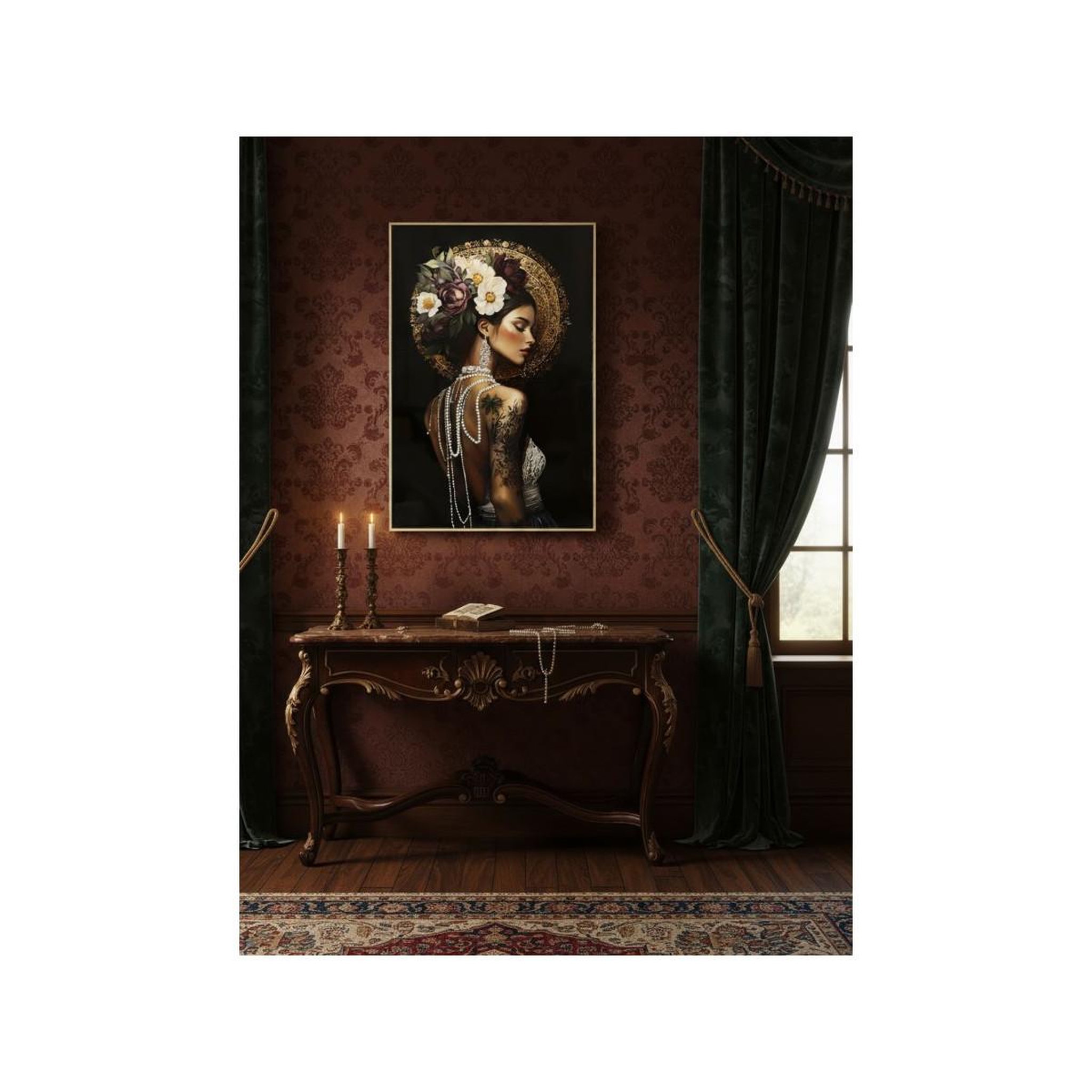 Voir la diapositive 6 : Paris Prix Tableau imprimé  persian i  62x92cm multicolore