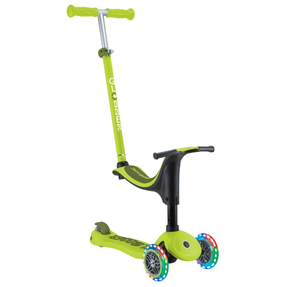 Globber Go-Up Sporty Lightsv2 Acide Vert