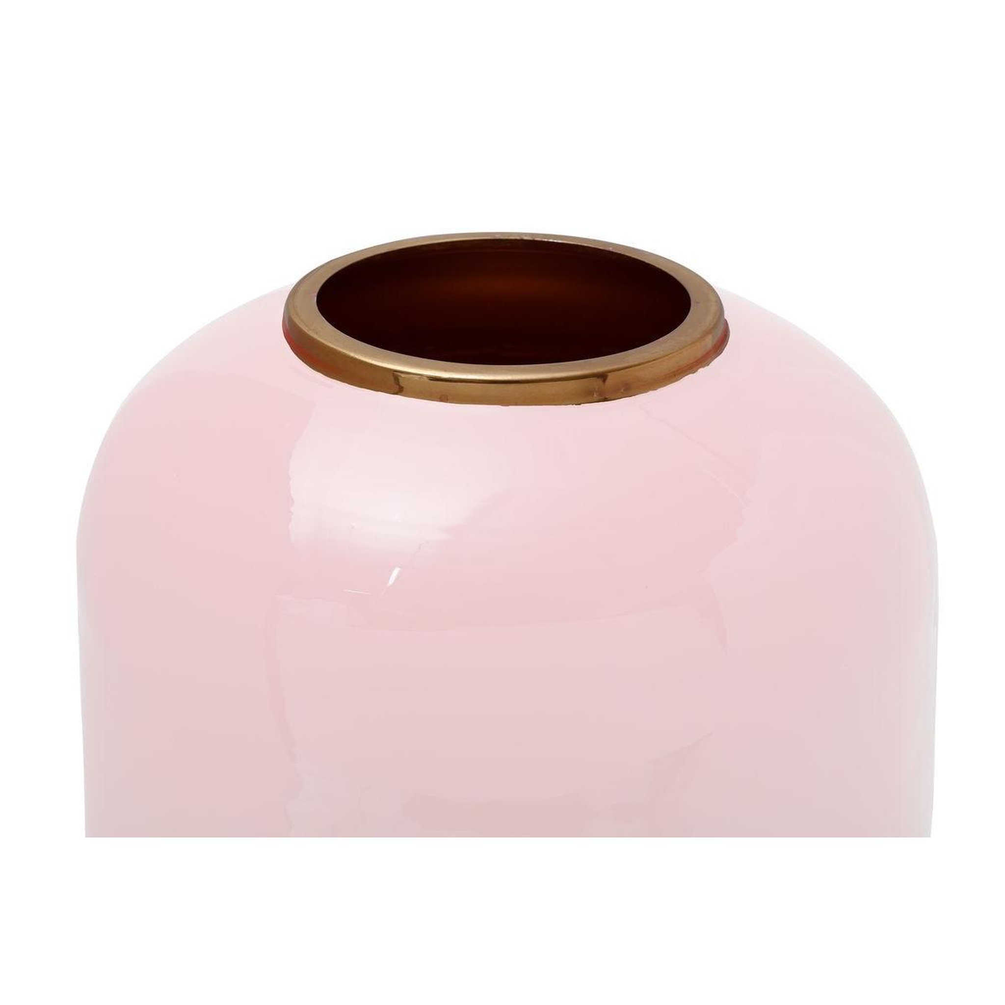 Voir la diapositive 2 : Paris Prix Vase design  touna  69cm rose poudré & or