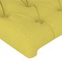 Voir la diapositive 4 : VIDAXL Tete de lit Vert 90x7x78/88 cm Tissu