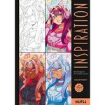 INSPIRATION MANGA. 60 COLORIAGES ET DES MODELES COULEURS, Granitgrey