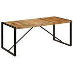 VIDAXL Table a manger 180x90x75 cm Bois de manguier massif
