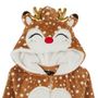 Voir la diapositive 2 : INEXTENSO Combinaison peluche de Noël biche fille