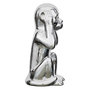 Voir la diapositive 3 : Paris Prix Statuette Déco en Céramique  Singe Assis  28cm Argent
