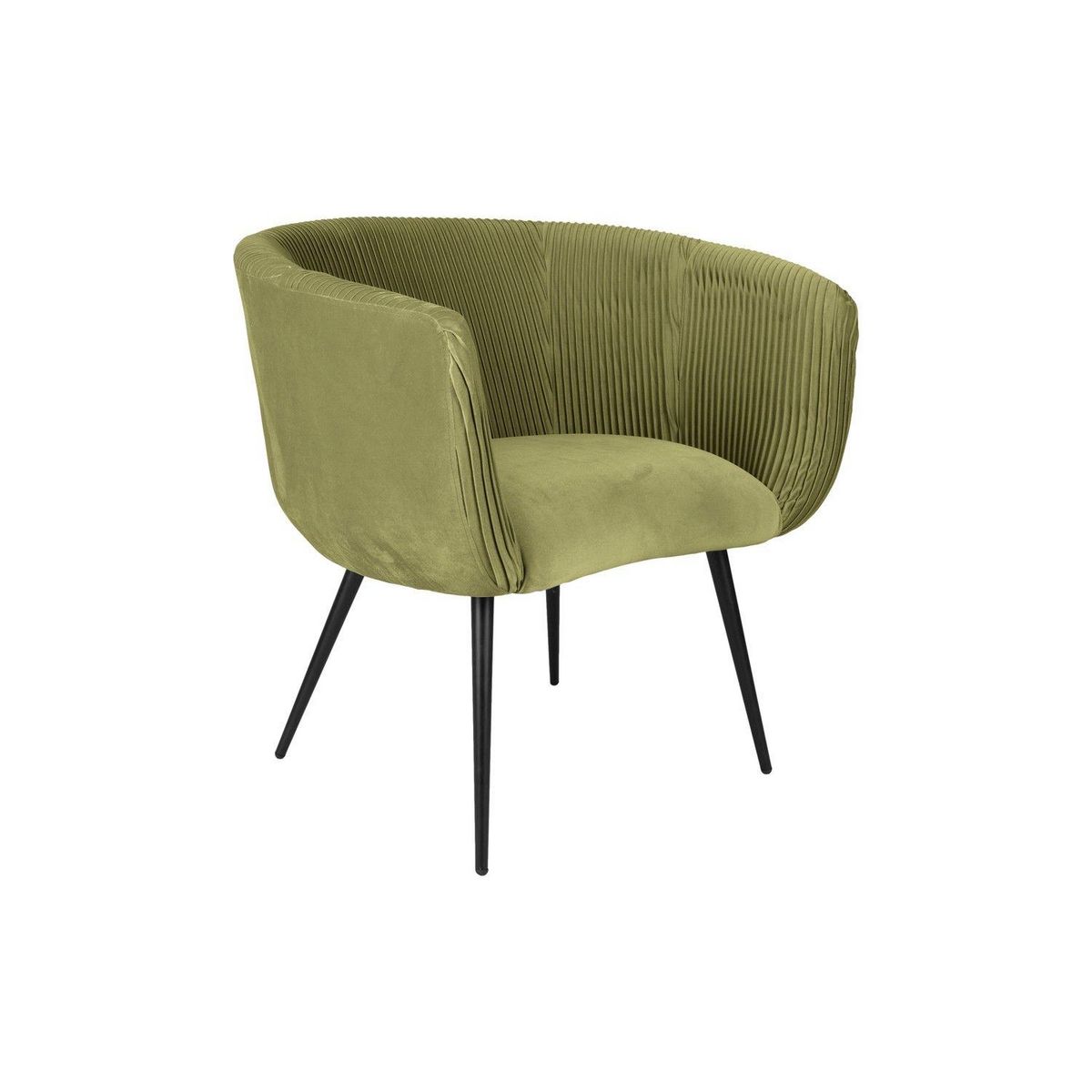 Leitmotiv Fauteuil en velours