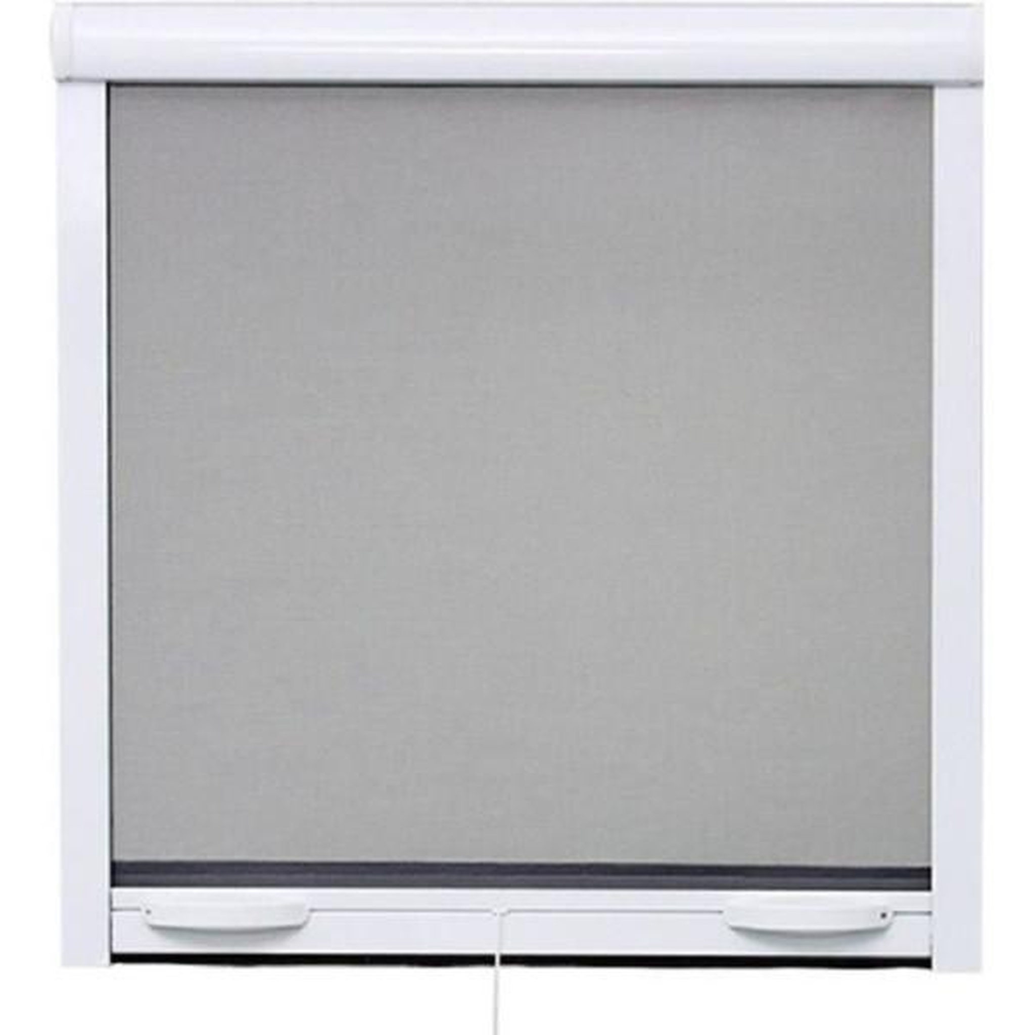 STOR INSECT Moustiquaire de fenetre l125 x h145 cm en aluminium laqué blanc - recoupable en largeur et hauteur.
