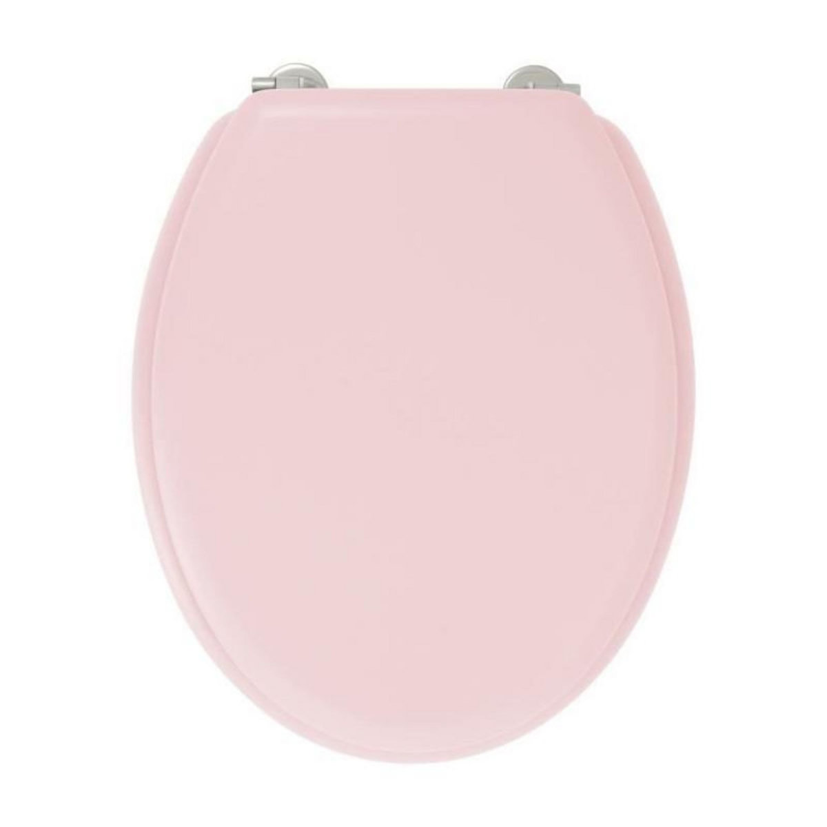 GELCO GELCO DESIGN Abattant WC Dolce - Charnieres inox - Bois moule - Rose crystal