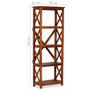 Voir la diapositive 6 : VIDAXL Bibliotheque Bois massif d'acacia et finition miel 60x30x160 cm