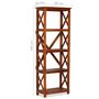 Voir la diapositive 6 : VIDAXL Bibliotheque Bois massif d'acacia et finition miel 60x30x160 cm