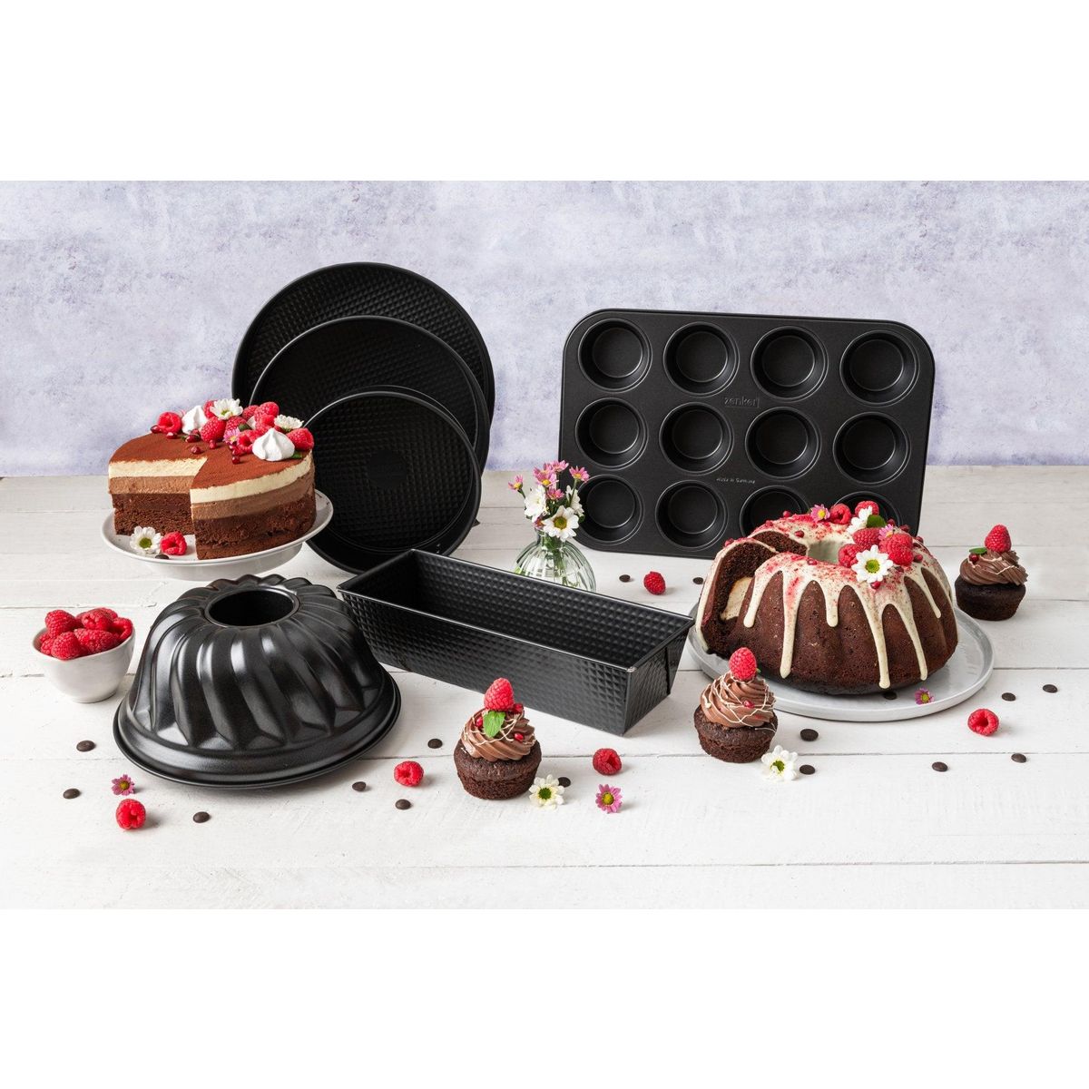ZENKER Moule à cake 30,5 x 11,5 x 7 cm Zenker PerfectBack+