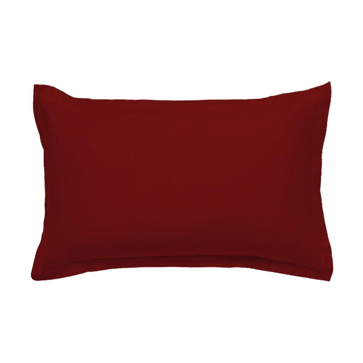 FUTURE HOME Taie d'oreiller en coton 57 fils unie