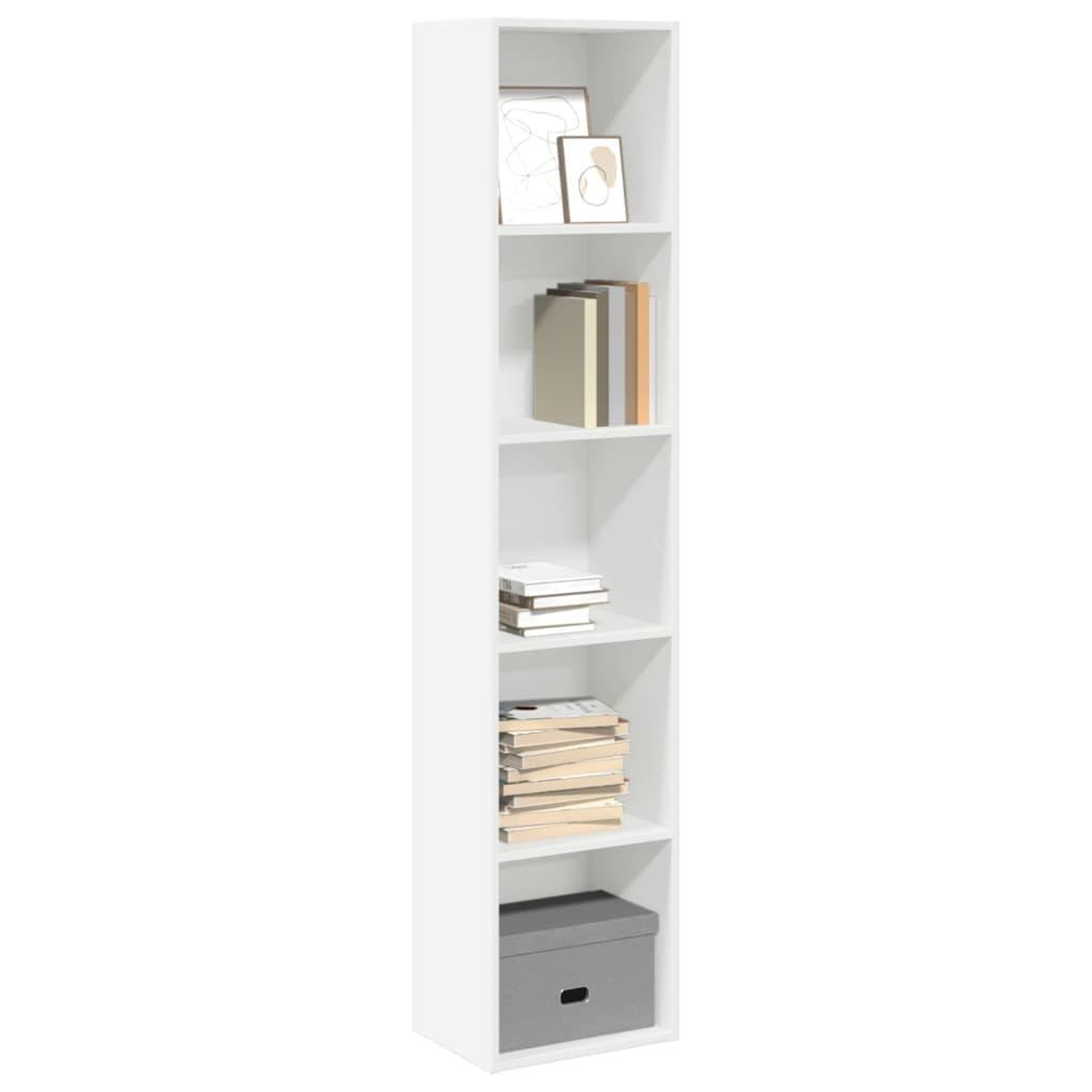 VIDAXL Bibliotheque blanc 40x30x189 cm bois d'ingenierie
