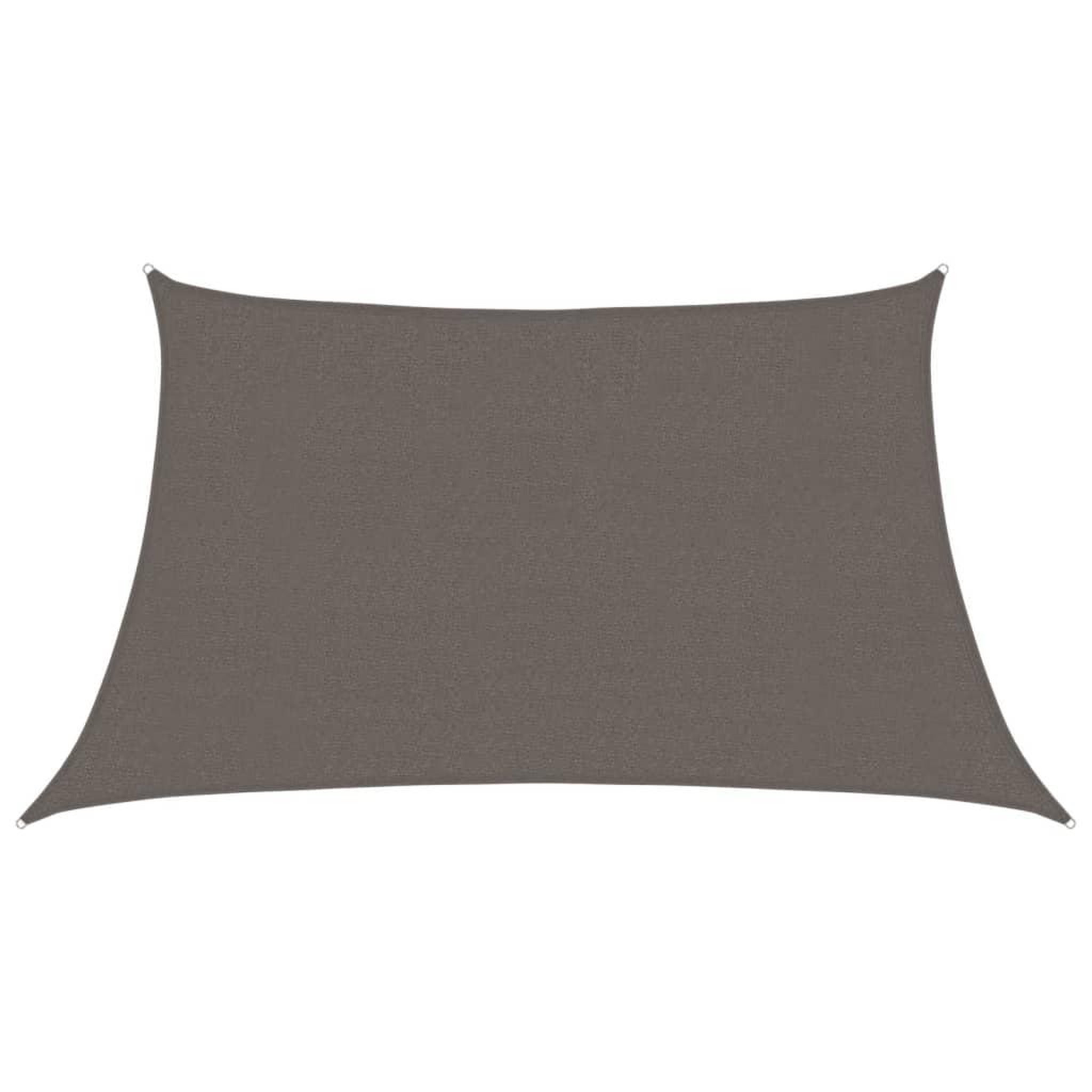Voir la diapositive 2 : VIDAXL Voile d'ombrage 160 g/m^2 Anthracite 3/4x2 m PEHD