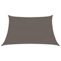 Voir la diapositive 2 : VIDAXL Voile d'ombrage 160 g/m^2 Anthracite 3/4x2 m PEHD