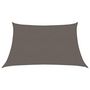 Voir la diapositive 2 : VIDAXL Voile d'ombrage 160 g/m^2 Anthracite 3/4x2 m PEHD