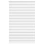 Voir la diapositive 1 : VIDAXL Store zebre blanc 140x200 cm largeur du tissu 135,9cm polyester