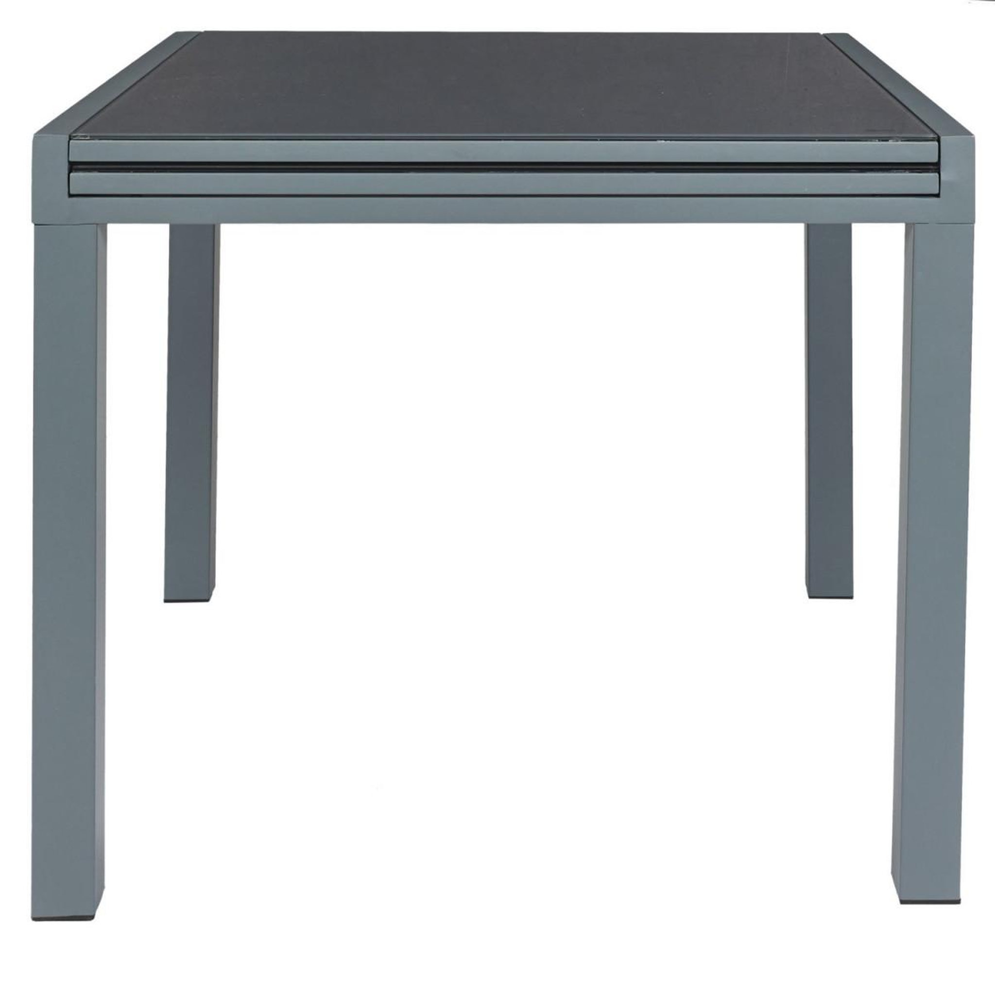 Voir la diapositive 4 : The Home Deco Factory Table de jardin extensible  haria  80-160cm gris